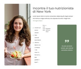 Nutrizionista Certificato Di New York