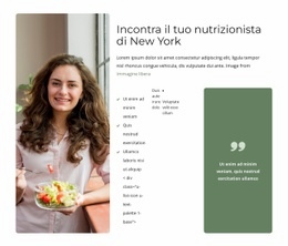 Nutrizionista Certificato Di New York