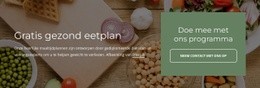 Gratis Gezond Eetplan - Landingspagina Voor Elk Apparaat