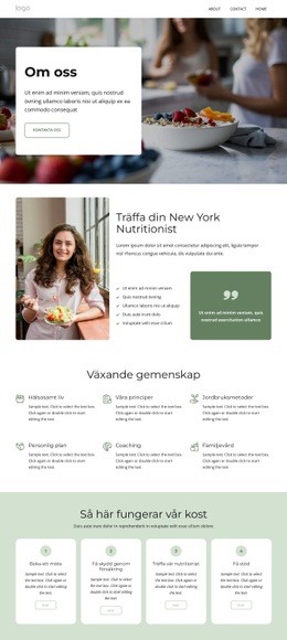 Certifierad Nutritionist