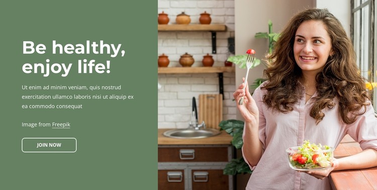 Your personal nutrition expert CSS Template