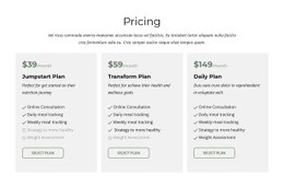 Packages And Pricing