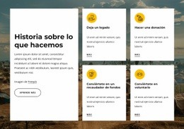 Somos Una Organización Benéfica Líder En África.: Creador De Sitios Web Definitivo