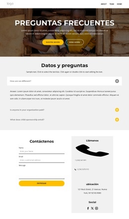 Datos Y Preguntas Psge - Creador De Sitios Web Sencillo