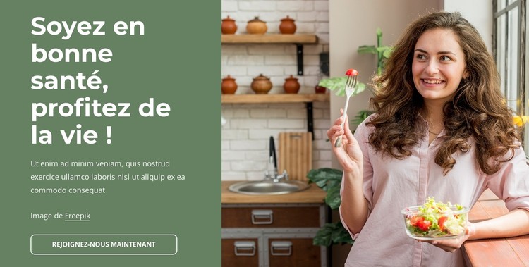 Votre expert personnel en nutrition Modèle CSS