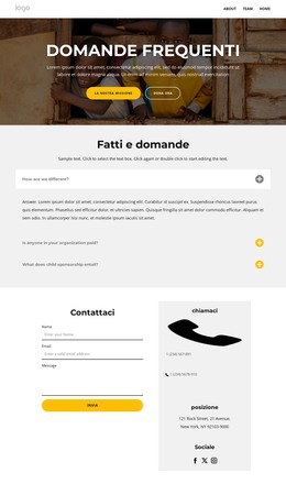 Fatti E Domande Psge - Codice Modello HTML