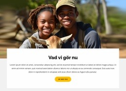 Donera För Att Hjälpa Afrikanska Barn - HTML-Målsida