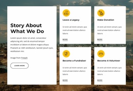 We Are A Leading African Charity ECommerce Template