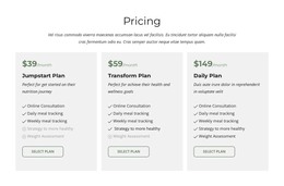 Packages And Pricing