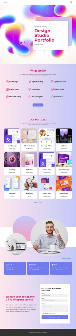 Faq block - Website Mockup by Nicepage
