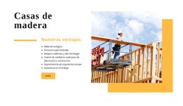 Creador De Sitios Web Multipropósito Para Casas De Madera