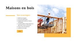 Maisons En Bois Site Réactif