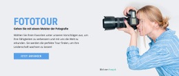 Beste Fotografie-Workshops - Responsive Website-Vorlagen