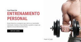 Entrenamientos Personales - Hermoso Creador De Sitios Web