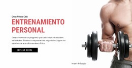 Maqueta De Pantalla Para Entrenamientos Personales