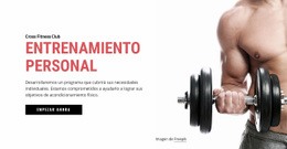 Entrenamientos Personales - Descarga De Plantilla HTML