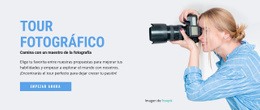 Plantilla HTML5 Exclusiva Para Mejores Talleres De Fotografía