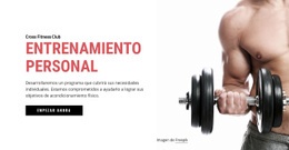 Entrenamientos Personales: Plantilla Joomla Fácil De Usar