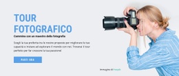 I Migliori Workshop Di Fotografia - Mockup Di Sito Web Gratuito