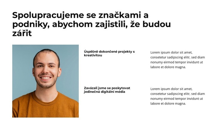 Poskytujte řešení pro budování značky Téma WordPress