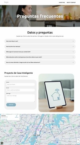 Preguntas Frecuentes Sobre Hogares Inteligentes - Inspiración Para El Diseño De Sitios Web