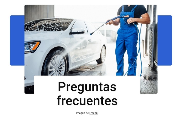 Preguntas frecuentes sobre lavado de autos Diseño de páginas web