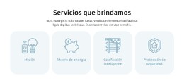 HTML Adaptable Para Servicios De Automatización Del Hogar Inteligente