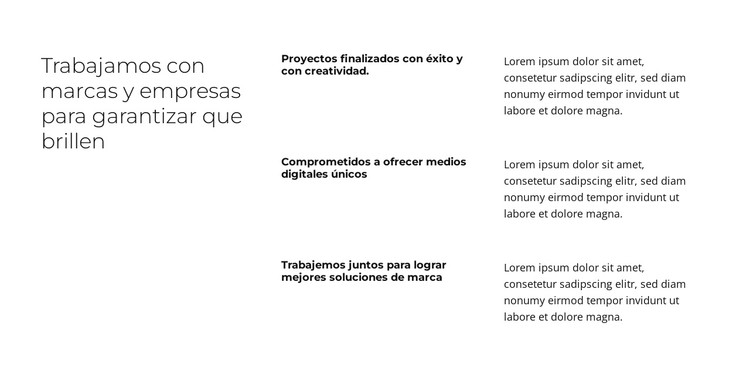 Elevando su marca Plantilla CSS