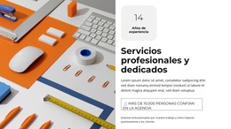 Diseño De Página HTML Para Proyectos Finalizados Con Éxito