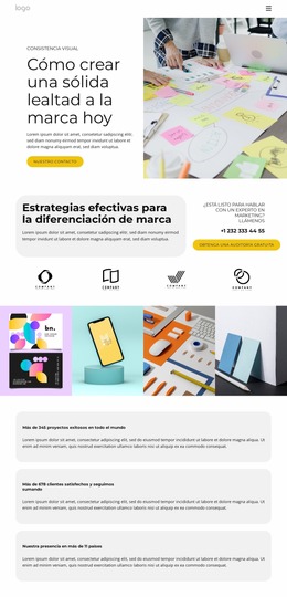 Soluciones De Diseño Y Marca - Plantilla Joomla 2024