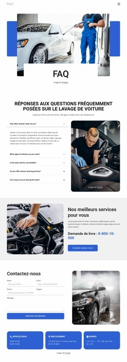 FAQ Sur Le Lavage De Voiture