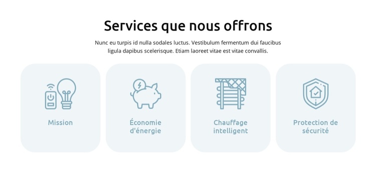 Services de domotique intelligente Thème WordPress