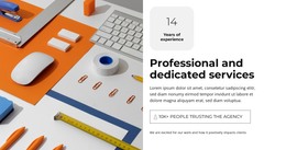 HTML Page Design For Successfully Finished Projects