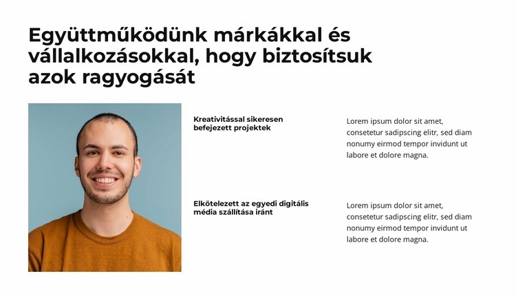 Márkaépítési megoldások biztosítása WordPress Téma