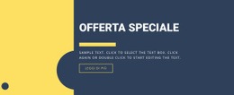 Offerta Speciale - Progettazione Della Funzionalità