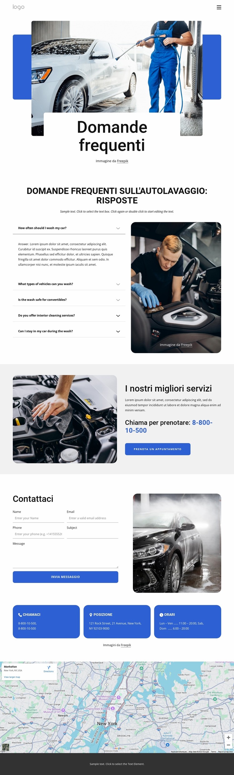 Domande frequenti sull'autolavaggio Modello Joomla