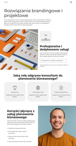 Kontynuacja Planowania Biznesowego - Nowoczesny Motyw WordPress