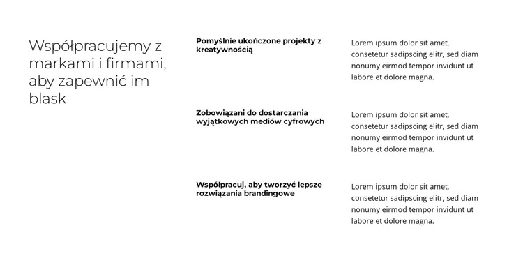 Podnoszenie poziomu marki Szablon witryny sieci Web