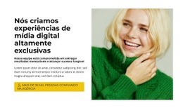 Design De Site Multifuncional Para Estratégias Eficazes Para A Marca