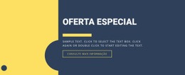 Oferta Especial - Download De Modelo HTML