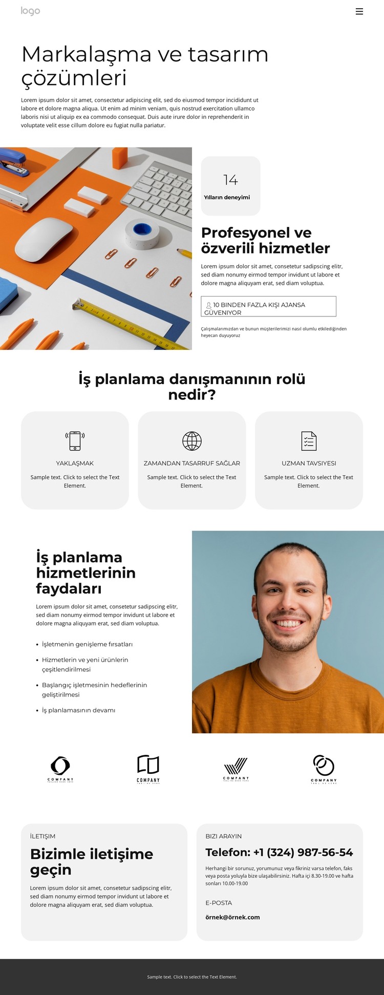 İş planlama devamı CSS Şablonu