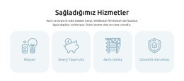 Akıllı Ev Otomasyon Hizmetleri - Güzel Web Sitesi Modeli