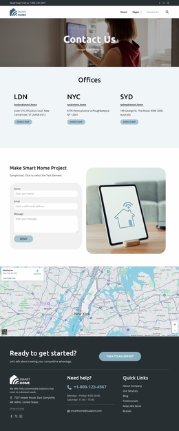 Python Website Templates | Nicepage