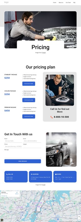 Template Demo For Our Pricing Plan