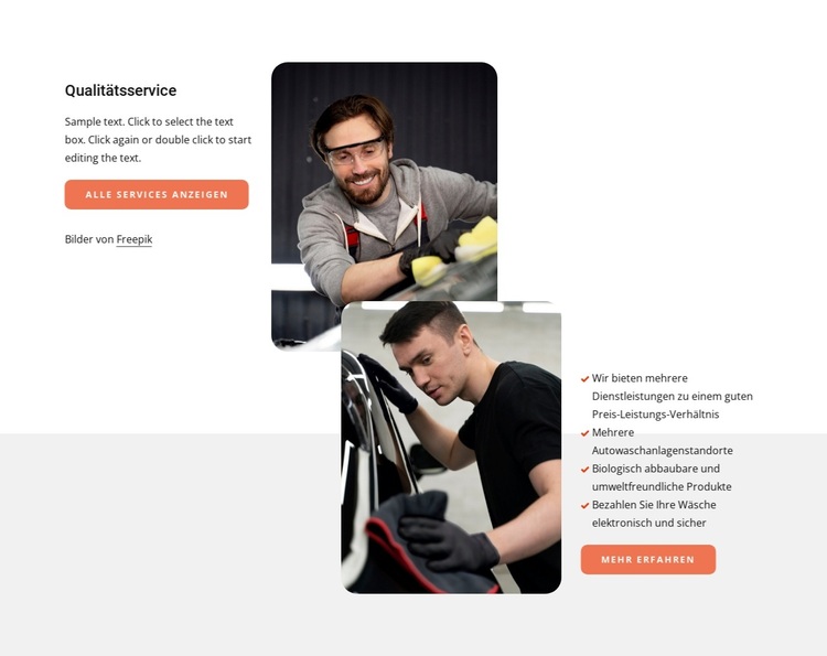 Wir bieten hochwertige Autoaufbereitung WordPress-Theme