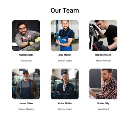 Car Wash Team - HTML Template