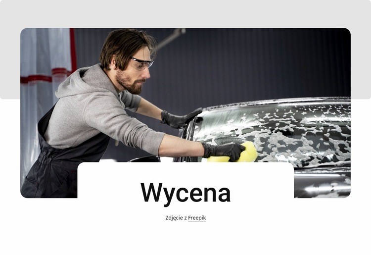 Cennik pełnego serwisu mycia Szablon HTML5