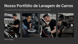 Portfólio De Lavagem De Carros