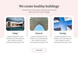 Stavíme Zdravé Budovy - Multipurpose HTML Layout Generator