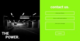 The Power Gym CSS Template